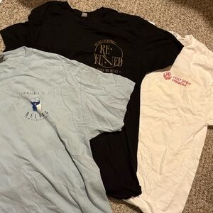 Holy Spirit Fremont tshirt shirts with small logos